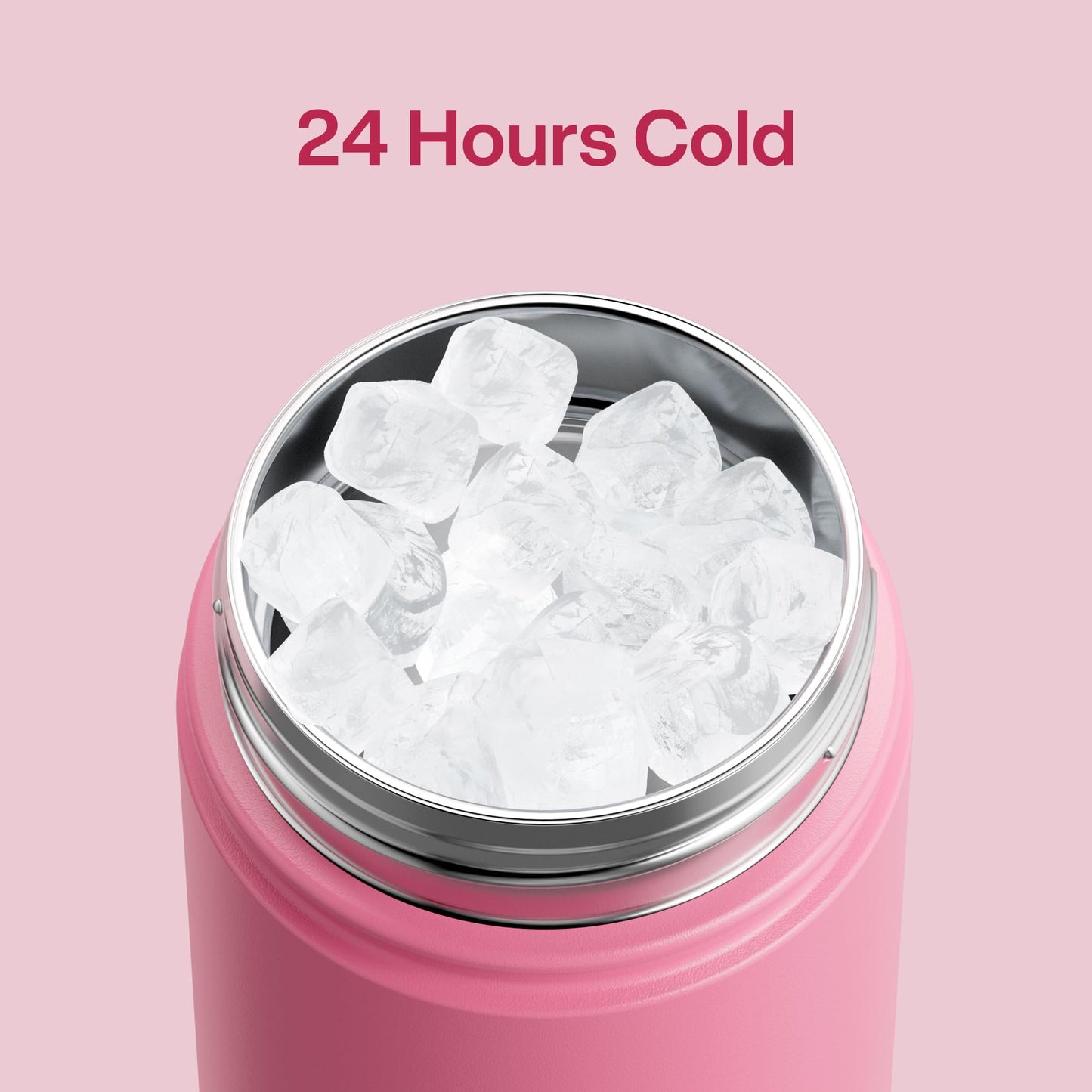 40 oz Insulated Stainless Steel Water Bottle with Two-Way Spout, Built-In Straw, Bucket Handle, BPA-Free, Leak-Proof, E