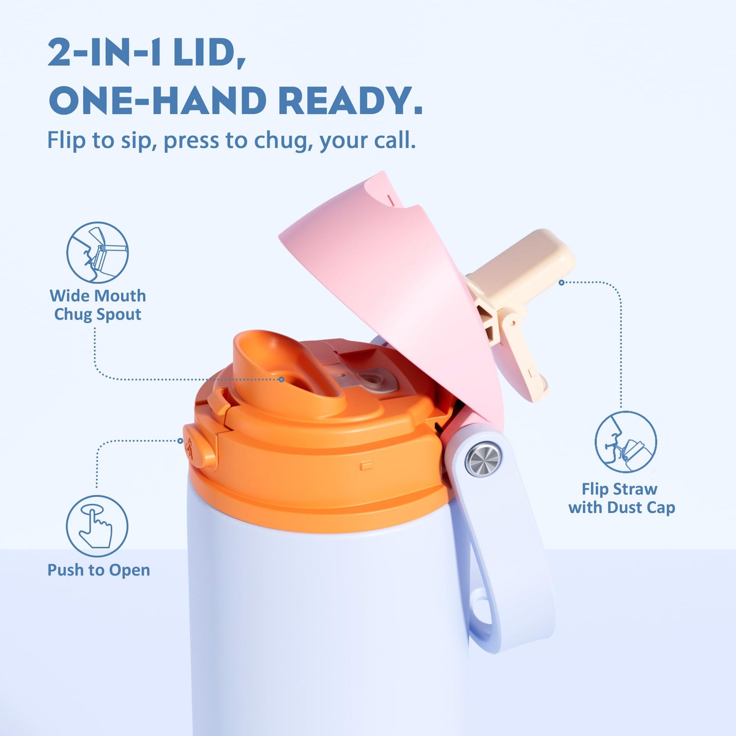 3 Pack 10 oz Nuby Clik-It Grip N' Sip Soft Spout No-Spill Training Sippy Cups with Handles, Aqua, Purple, Pink, 4+ Months