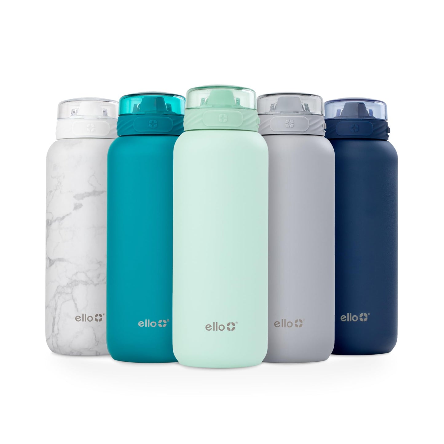 2 Pack 9 oz Insulated Toddler Trainer Sippy Cups, Spill-Proof, Easy-Hold Handle, Pink & Mint, 12+ Months