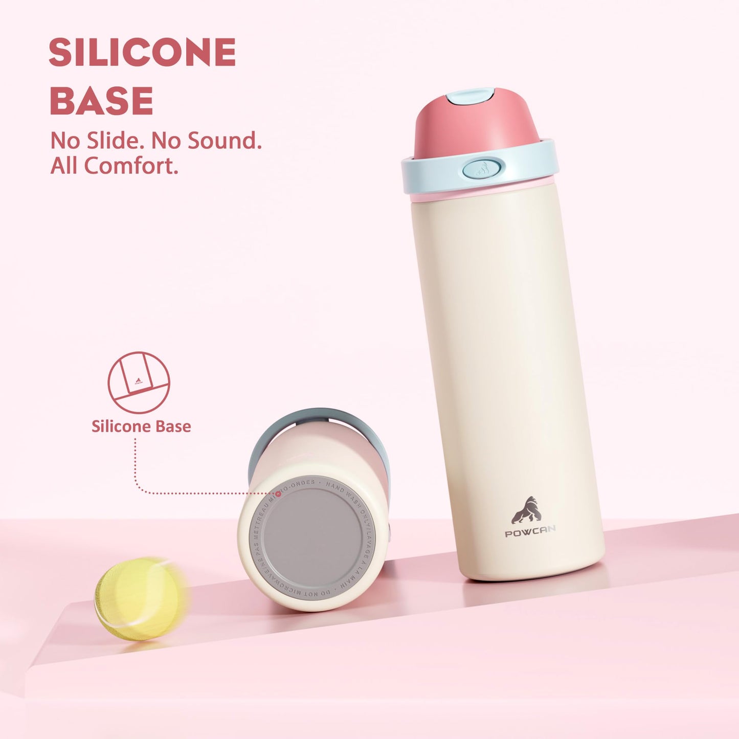 24 oz Insulated Stainless Steel Vacuum Water Bottle for Office, Spill-Proof Straw Lid, Lightweight, Double Walled, BPA-Free, Mint Green, College, Travel, Sports, Daily Use, Gift