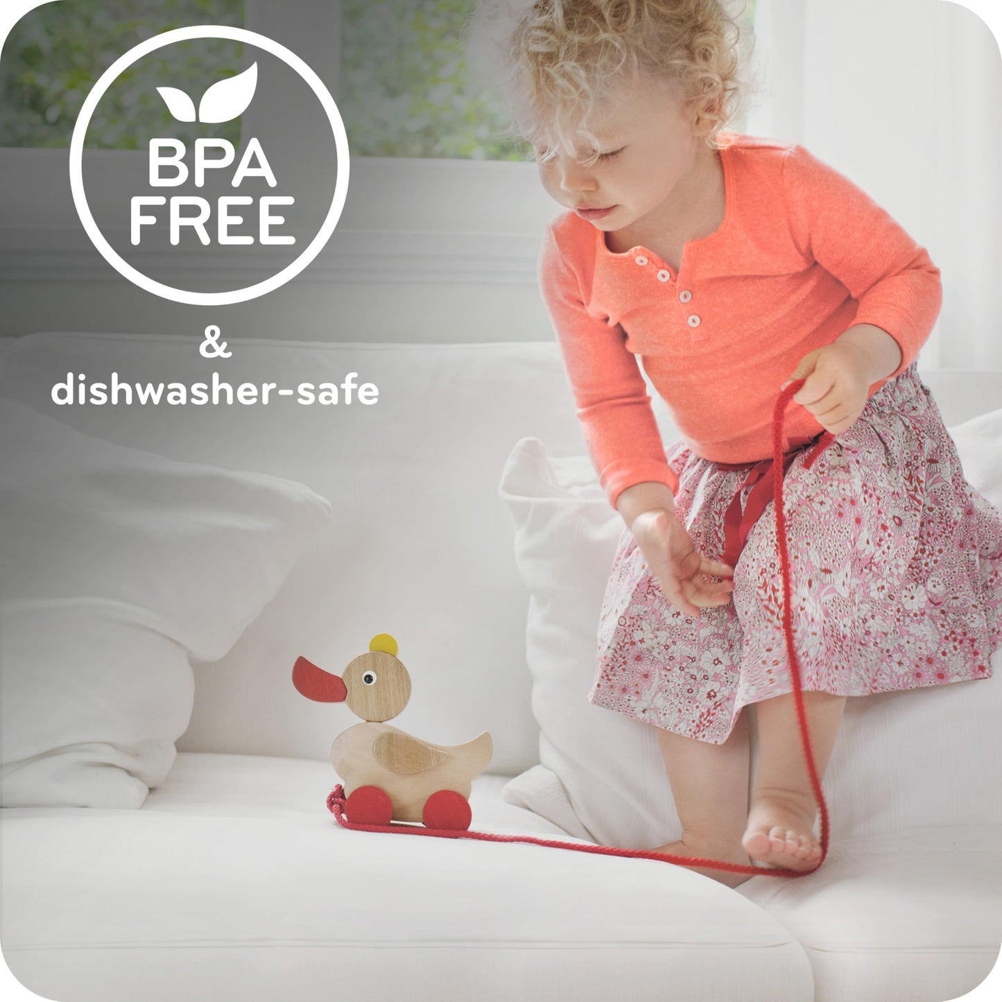 NUK Active Sippy Cup, 10 oz, 2-Pack – Disney’s Cars Lightning McQueen Design, BPA-Free, Spill-Proof Transition Cup